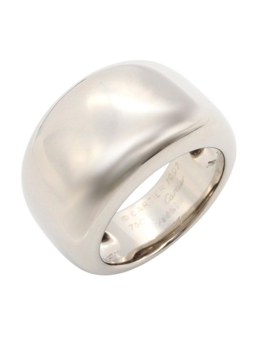 Cartier Ring Nouvelle Vague 18k White Gold